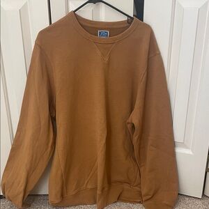 J. Crew Men's Brown Crewneck Sweater